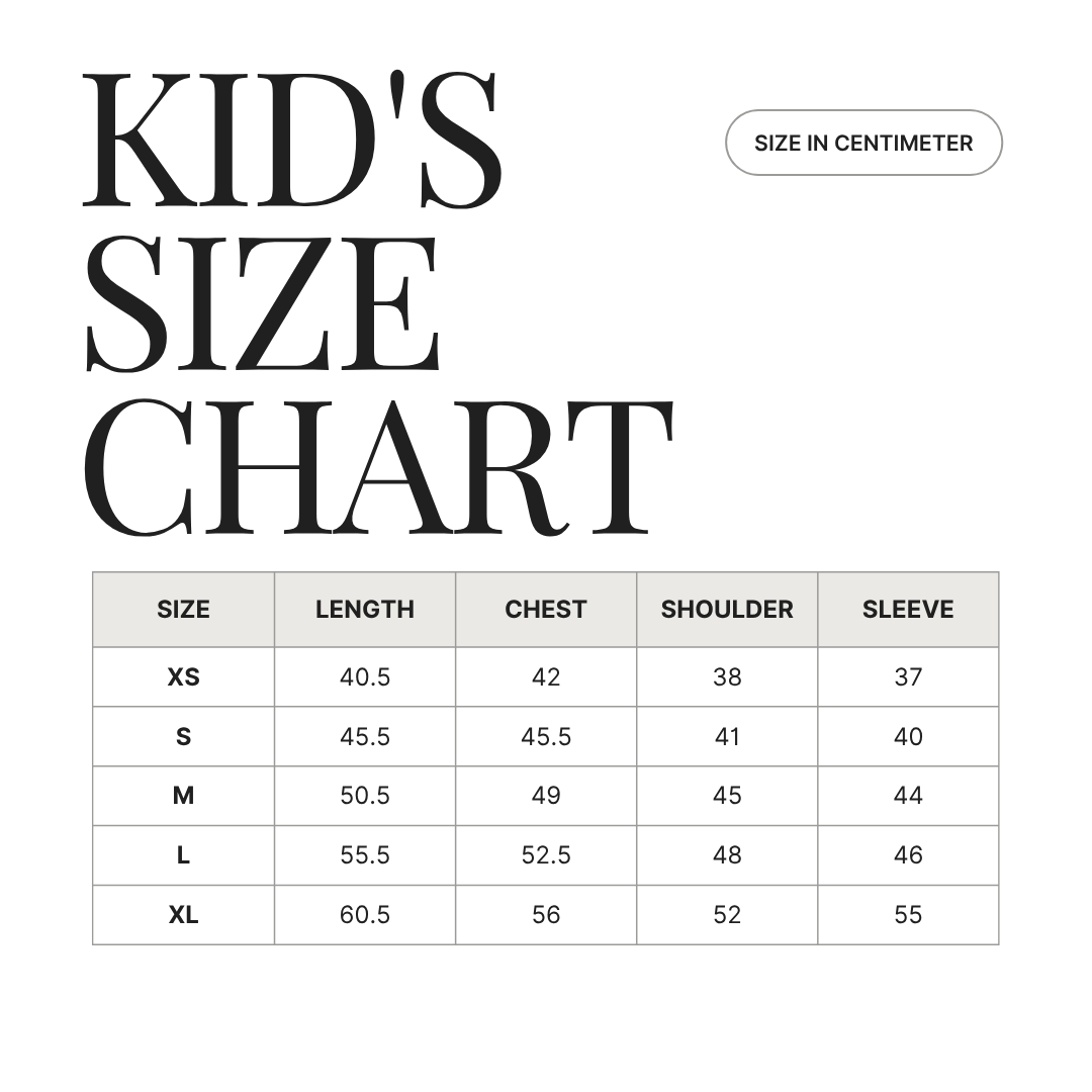 CHAPTER I KID'S HOODIE - BLACK  [PRE-ORDER]